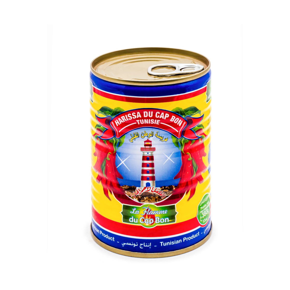 Harissa Hot Sauce in cans "La Flamme" 380 g x 24